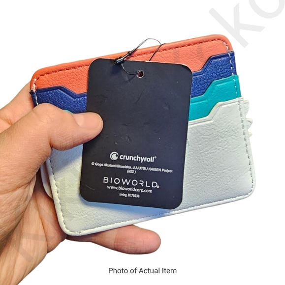 *LAST ONE* NWT Jujutsu Kaisen Chibi Characters Card Case - Picture 3 of 4